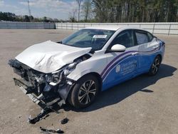 Salvage cars for sale at Dunn, NC auction: 2022 Nissan Sentra SV
