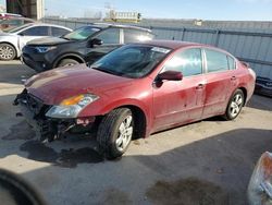 Salvage cars for sale from Copart Kansas City, KS: 2007 Nissan Altima 2.5