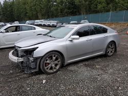 Salvage cars for sale at Graham, WA auction: 2013 Acura TL Tech