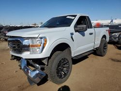 Salvage cars for sale at Brighton, CO auction: 2021 Ford F150