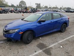 Salvage cars for sale from Copart Van Nuys, CA: 2020 Honda Civic LX