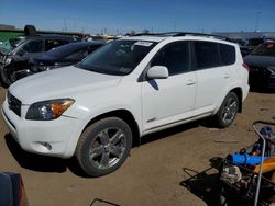 Toyota Rav4 Sport salvage cars for sale: 2008 Toyota Rav4 Sport