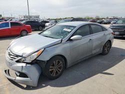 Salvage cars for sale at Grand Prairie, TX auction: 2013 Hyundai Sonata GLS