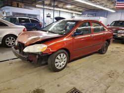 Salvage cars for sale from Copart Wheeling, IL: 2005 Toyota Corolla CE