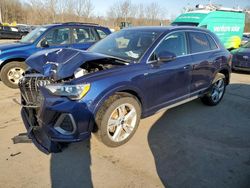 Salvage cars for sale from Copart Marlboro, NY: 2022 Audi Q3 Premium S Line 45