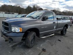 Salvage cars for sale from Copart Assonet, MA: 2004 Dodge RAM 1500 ST