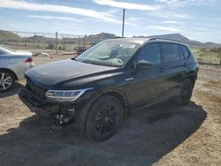 Salvage cars for sale at North Las Vegas, NV auction: 2022 Volkswagen Tiguan SE R-LINE Black