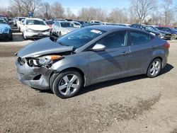 Salvage cars for sale at Des Moines, IA auction: 2013 Hyundai Elantra GLS