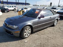 Salvage cars for sale from Copart Van Nuys, CA: 2006 BMW 325 CI