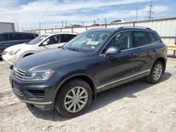 Salvage cars for sale from Copart Haslet, TX: 2016 Volkswagen Touareg Sport
