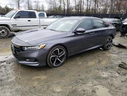 Honda salvage cars for sale: 2019 Honda Accord Sport