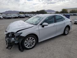 Salvage cars for sale at Las Vegas, NV auction: 2022 Toyota Camry LE