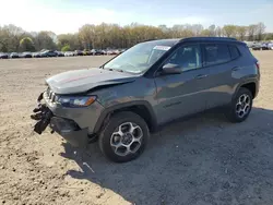 Jeep Compass salvage cars for sale: 2022 Jeep Compass Trailhawk