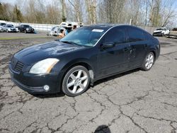 Salvage cars for sale at Portland, OR auction: 2006 Nissan Maxima SE