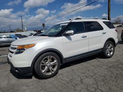 Salvage cars for sale at Colton, CA auction: 2013 Ford Explorer Limited