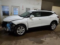 Salvage cars for sale at Davison, MI auction: 2020 Chevrolet Blazer 1LT