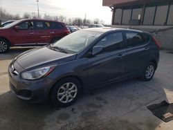 Salvage cars for sale at Fort Wayne, IN auction: 2013 Hyundai Accent GLS