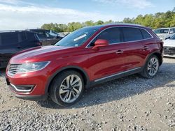 Lincoln salvage cars for sale: 2017 Lincoln MKX Reserve