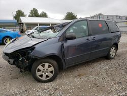 Salvage cars for sale from Copart Prairie Grove, AR: 2006 Toyota Sienna CE