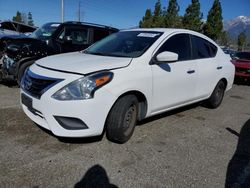 Salvage cars for sale from Copart Rancho Cucamonga, CA: 2015 Nissan Versa S