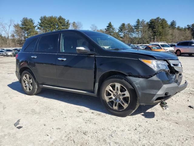 2009 Acura MDX Technology