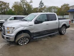 Ford salvage cars for sale: 2016 Ford F150 Supercrew