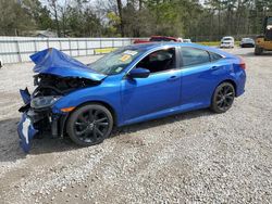 Salvage cars for sale at Greenwell Springs, LA auction: 2019 Honda Civic Sport