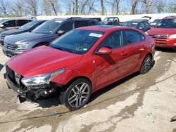 Salvage cars for sale at Bridgeton, MO auction: 2019 KIA Forte GT Line