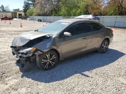 Salvage cars for sale at Knightdale, NC auction: 2017 Toyota Corolla L