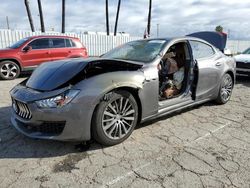 Salvage cars for sale from Copart Van Nuys, CA: 2019 Maserati Ghibli