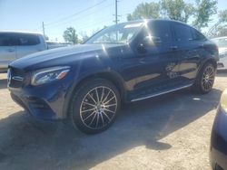 Salvage cars for sale from Copart Riverview, FL: 2018 Mercedes-Benz GLC Coupe 300 4matic