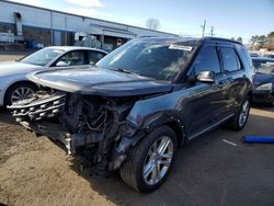 Salvage cars for sale at New Britain, CT auction: 2016 Ford Explorer XLT