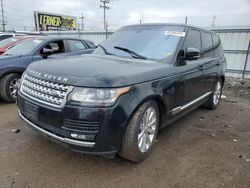 Land Rover salvage cars for sale: 2016 Land Rover Range Rover HSE