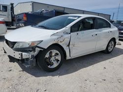 Salvage cars for sale from Copart Haslet, TX: 2015 Honda Civic LX