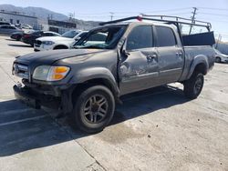 Salvage cars for sale from Copart Sun Valley, CA: 2004 Toyota Tundra Double Cab SR5