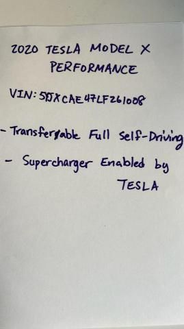 2020 Tesla Model X