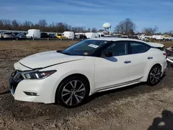Salvage cars for sale from Copart Hillsborough, NJ: 2017 Nissan Maxima 3.5S