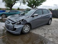 Salvage cars for sale from Copart Orlando, FL: 2014 Hyundai Accent GLS