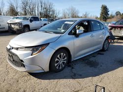 Toyota Corolla le salvage cars for sale: 2022 Toyota Corolla LE