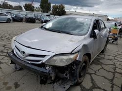 Salvage cars for sale at Martinez, CA auction: 2011 Toyota Corolla Base
