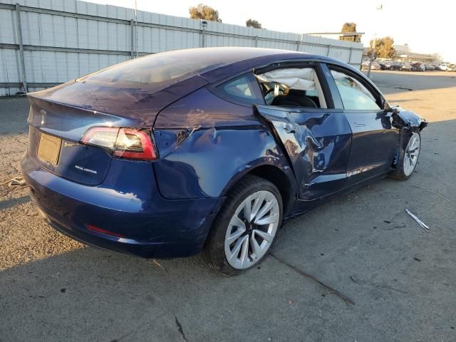 2022 Tesla Model 3