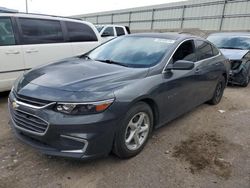 Chevrolet Malibu ls Vehiculos salvage en venta: 2017 Chevrolet Malibu LS