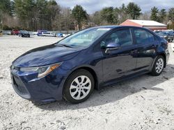 Salvage cars for sale at Mendon, MA auction: 2022 Toyota Corolla LE