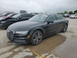 Salvage cars for sale at Grand Prairie, TX auction: 2016 Audi A7 Premium Plus