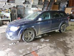 Dodge Journey salvage cars for sale: 2018 Dodge Journey Crossroad