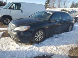 Chrysler salvage cars for sale: 2012 Chrysler 200 LX