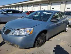 Salvage cars for sale at Louisville, KY auction: 2008 Pontiac G6 Base