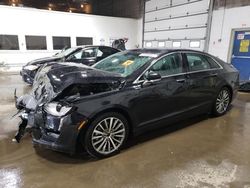 Salvage cars for sale from Copart Blaine, MN: 2017 Lincoln MKZ Premiere