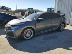 Salvage cars for sale from Copart Windsor, NJ: 2019 Honda Civic TYPE-R Touring