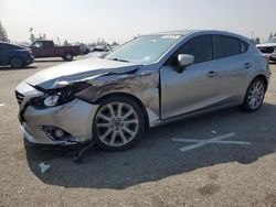 Salvage cars for sale from Copart Rancho Cucamonga, CA: 2016 Mazda 3 Touring